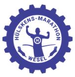Hülskens-Wesel Marathon Logo